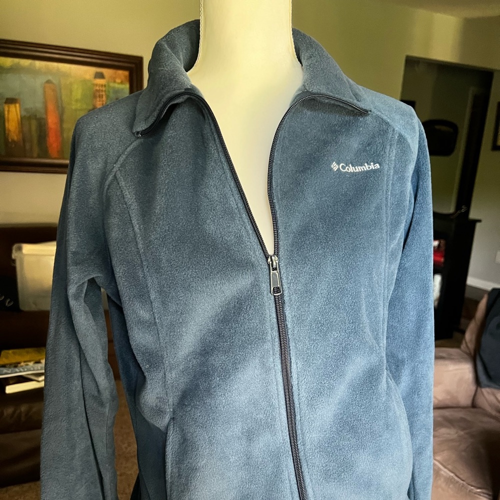 Columbia full zip plush jacket